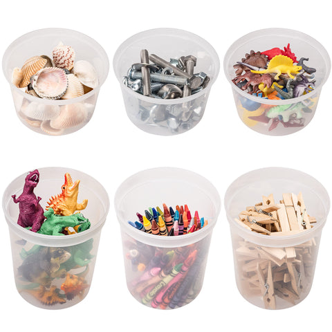 DuraHome labeled containers arranged for meal prep showing organization