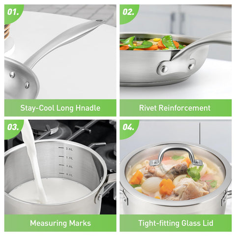duxtop sauté pan with helper handle cooking vegetables demonstrating even browning