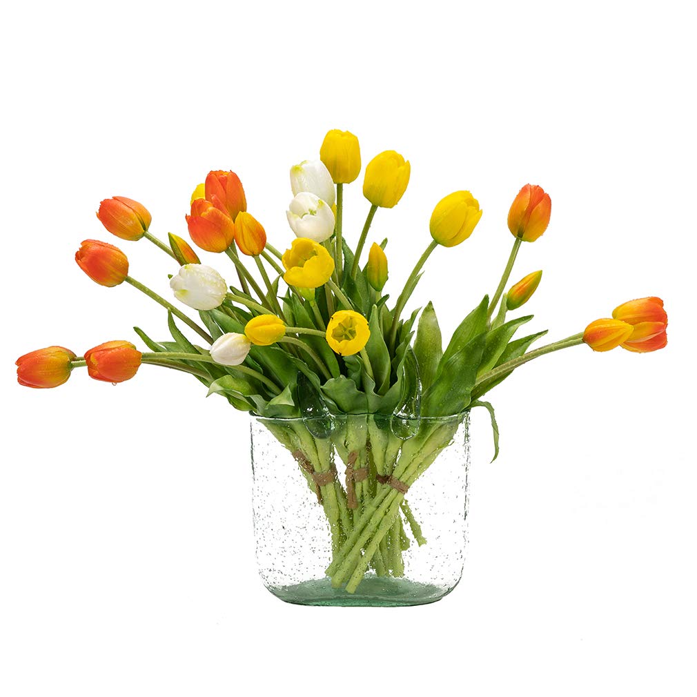 DUYONE mixed buds and open blooms showcasing varied stages for natural-looking displays