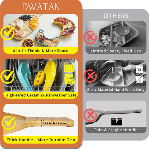 DWATAN ceramic dipping bowl detail for sauces and condiments