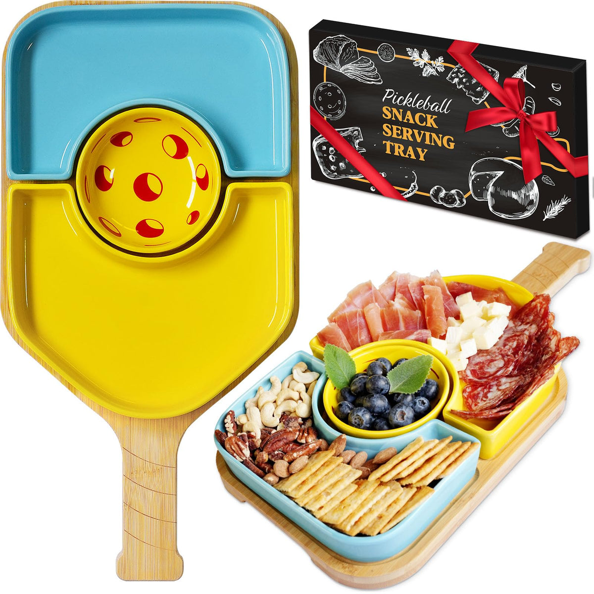 DWATAN front view of full paddle board set, perfect party centerpiece