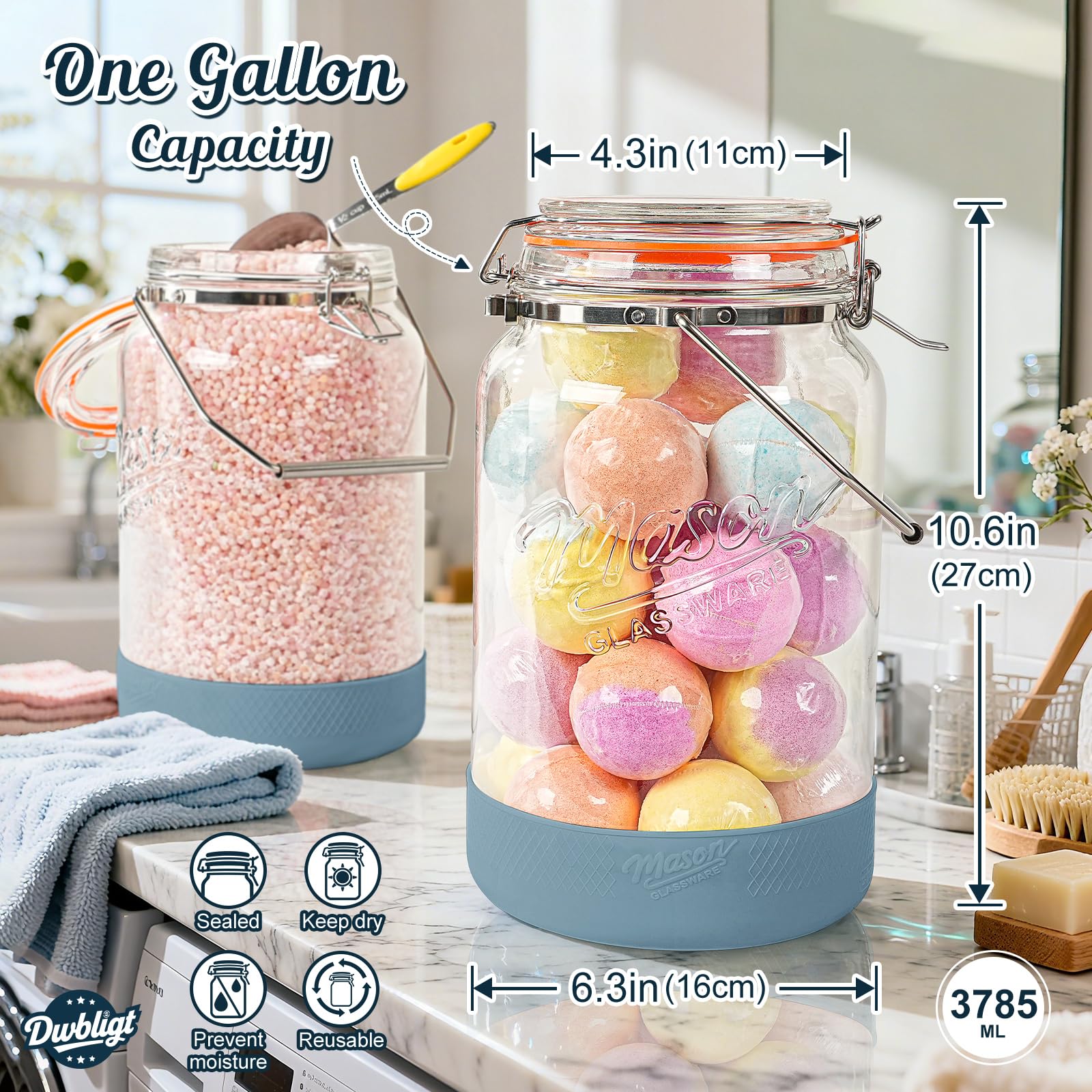 Dwbligt jar fermenting vegetables demonstrating reliable preservation