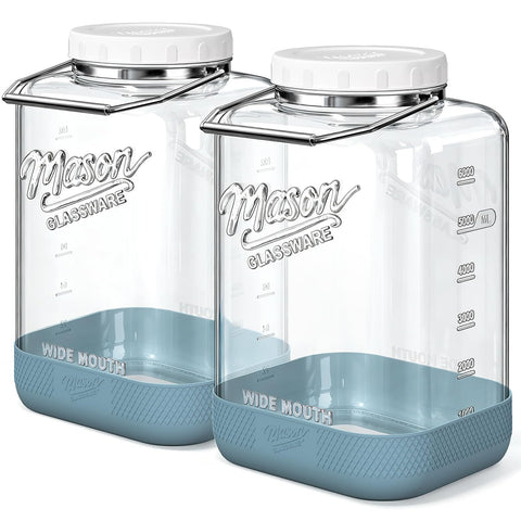 Dwbligt front packaging view showing two jars and accessories for easy organization