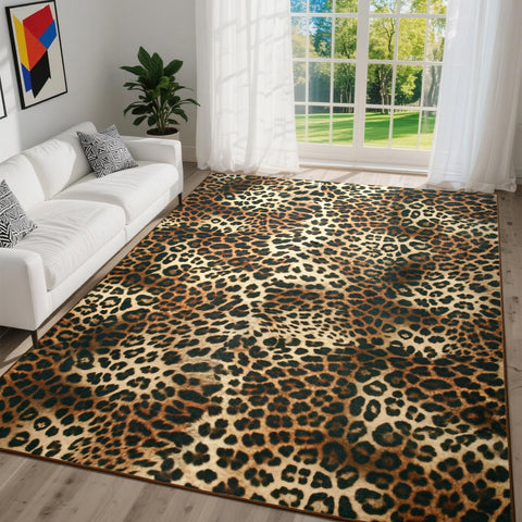 DweIke rug in living room with sofa showing style and floor protection