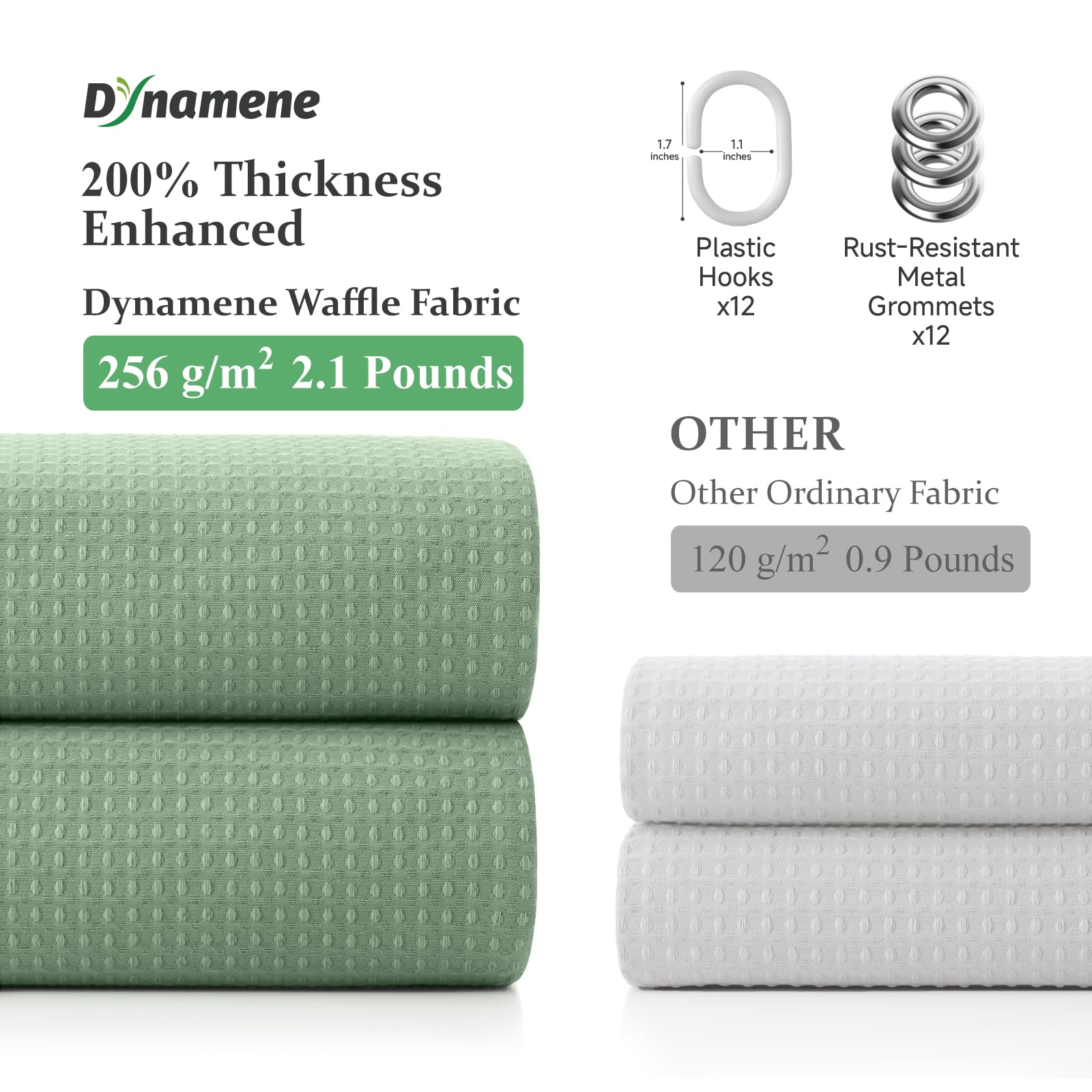 Dynamene installed in a modern stall bathroom conveying spa-like style benefit