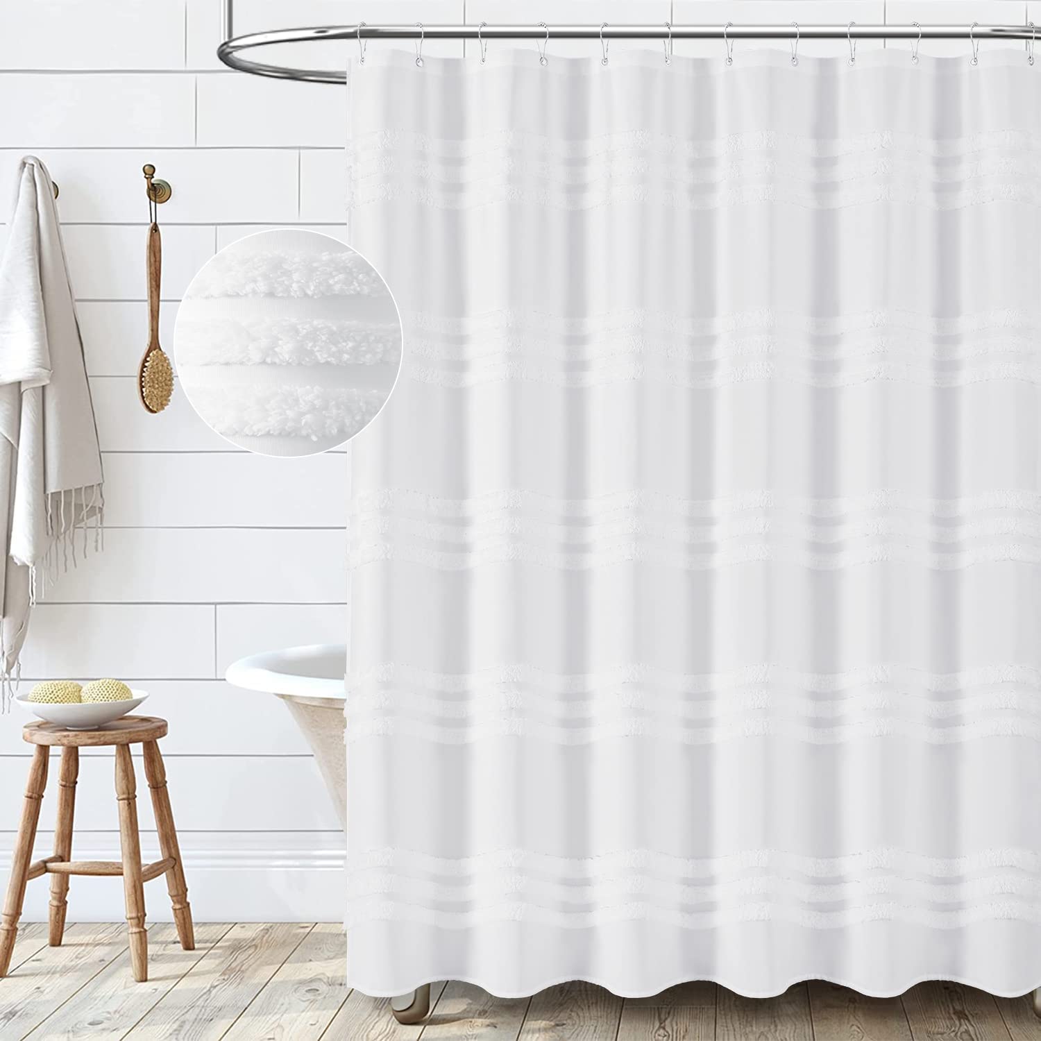 Dynamene folded fabric illustrating machine washable, wrinkle-release care