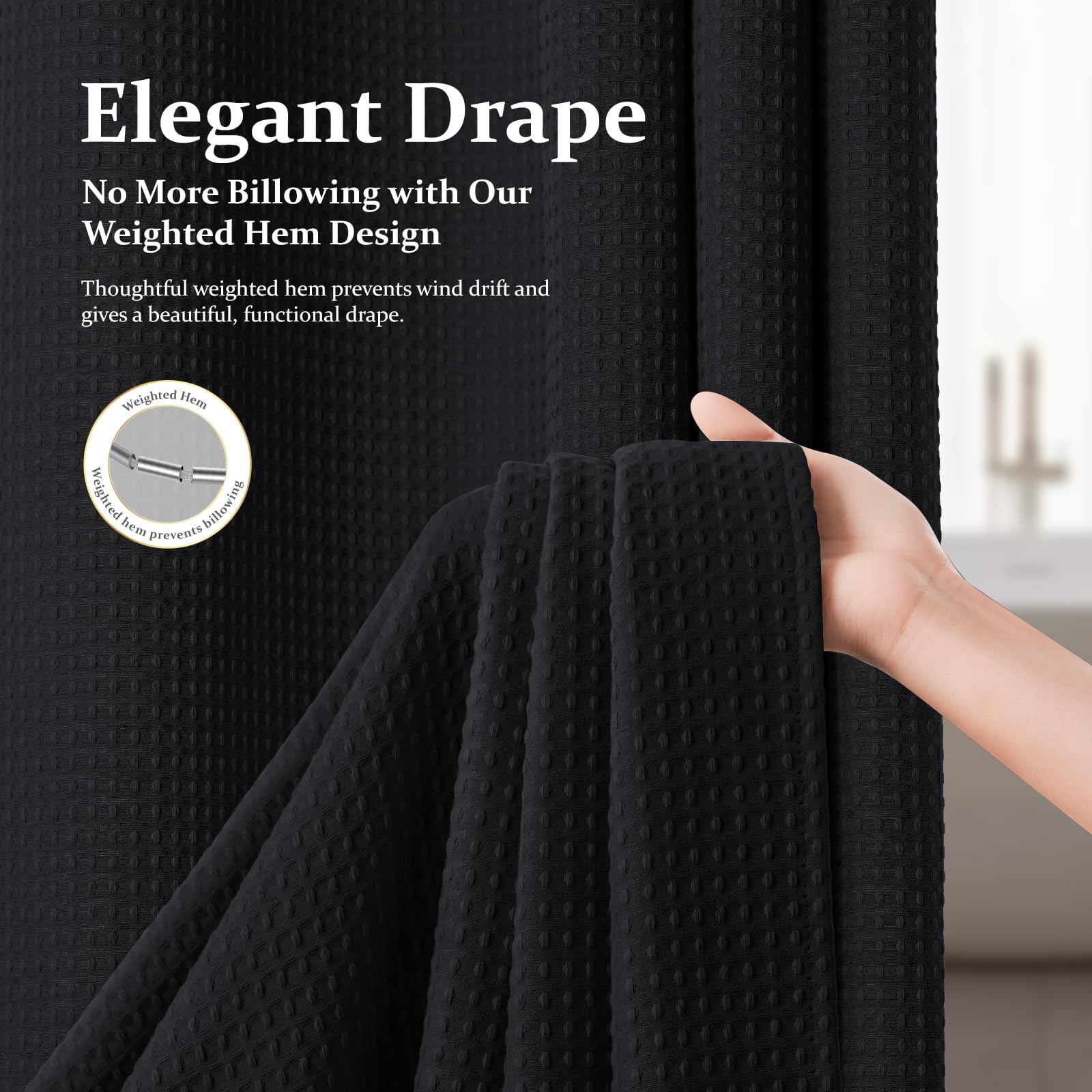 Dynamene rust-resistant grommets and included hooks for quick installation
