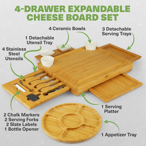 Dynamic Gear open drawer detail showcasing hidden storage for utensils and tools