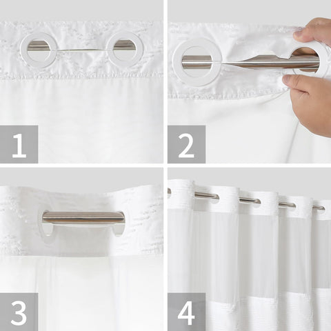 eachope snap-in fabric liner with bottom magnet fastening for stable, splash-reduction
