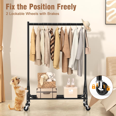 EAGMAK in bedroom lifestyle showing portable wardrobe convenience