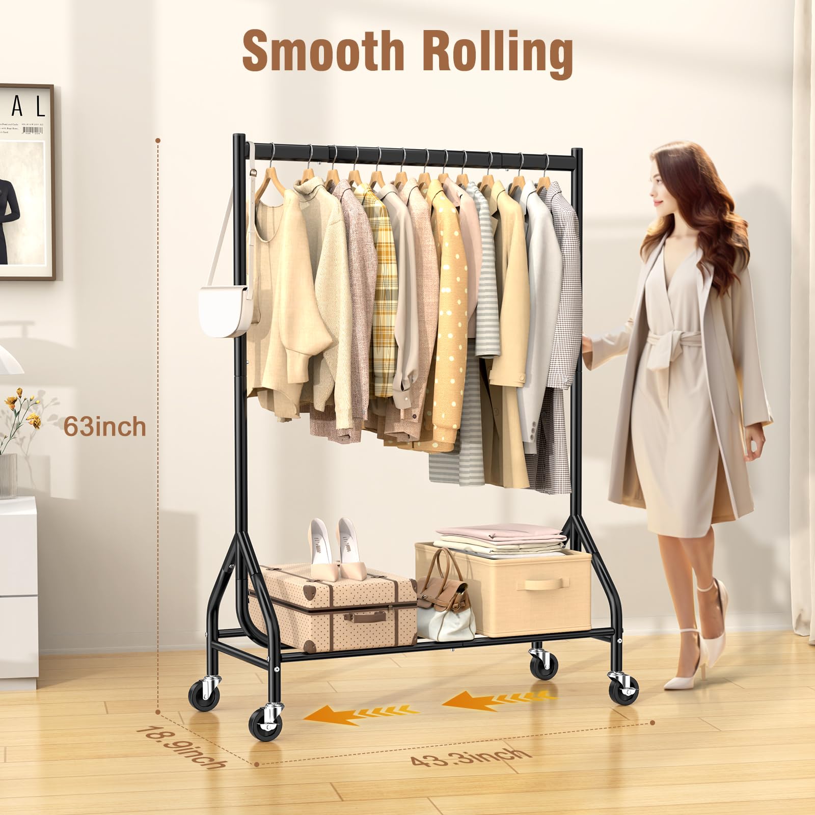 EAGMAK shelves and storage view offering organized accessory space