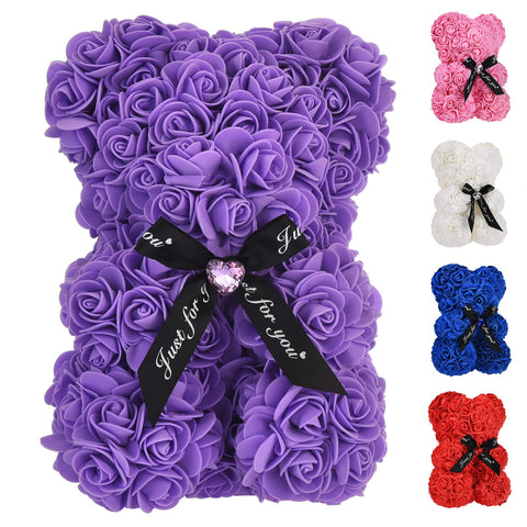 EALEBE front packaging showing gift-ready pink box and bear, perfect presentation