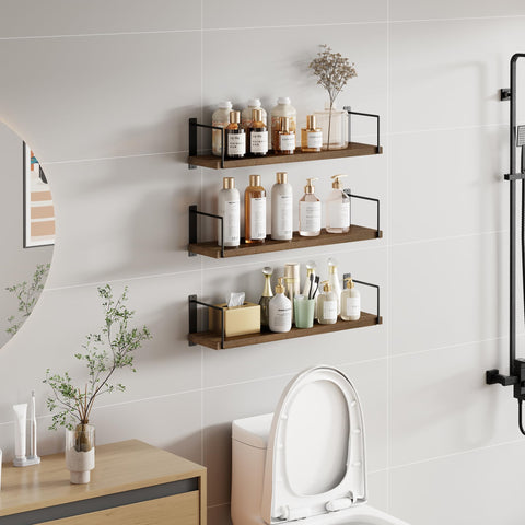 EALLRINEC shelf beside ruler for scale showing 24-inch length and practical depth