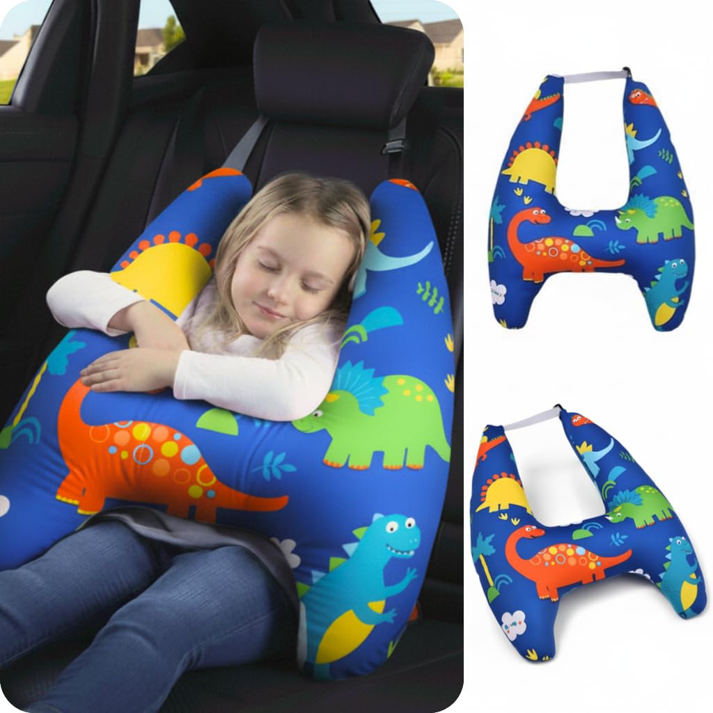 eaonitu front packaging showing blue pillow and kid-friendly design benefits comfort