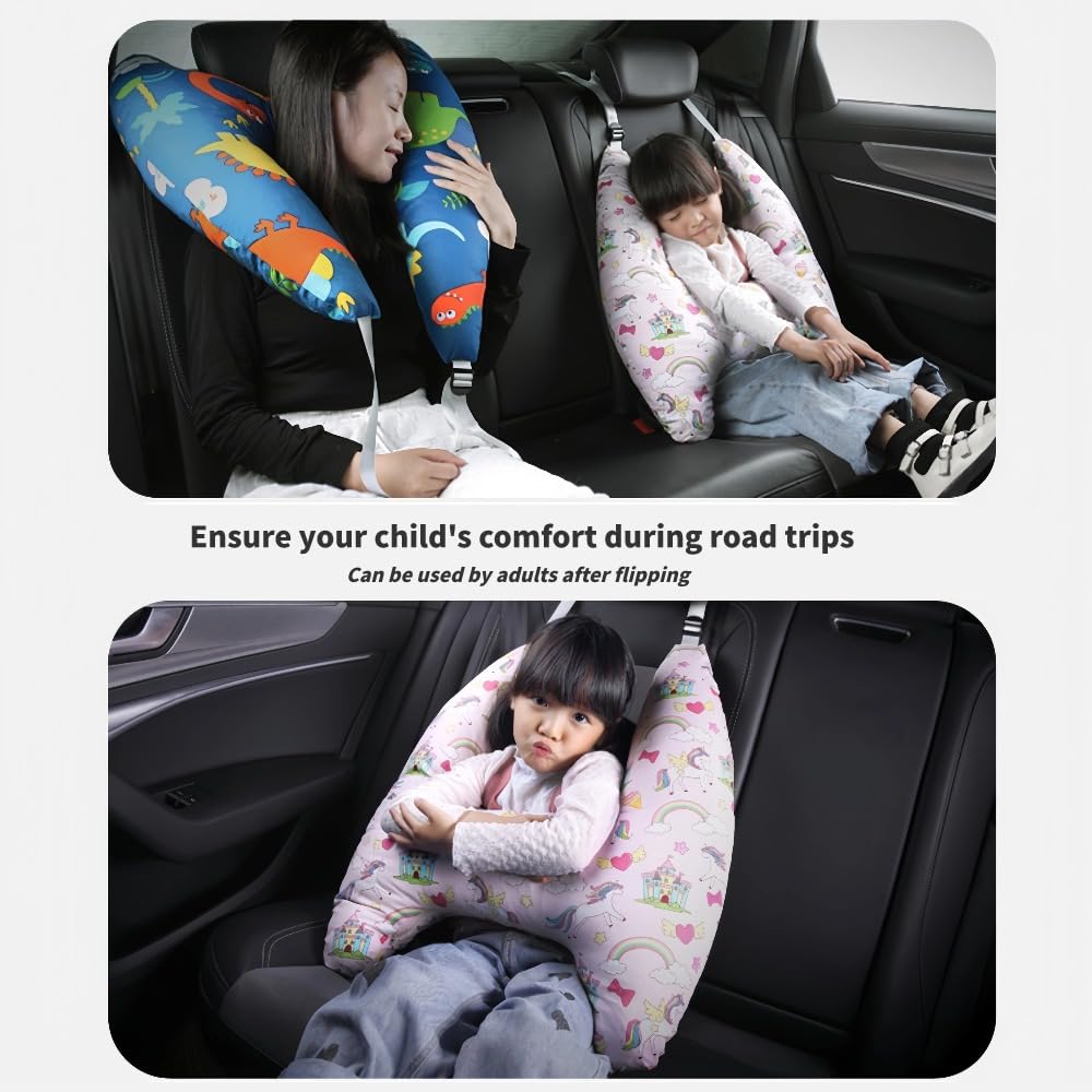 eaonitu in-car use with child demonstrating secure fit and calmer travel naps
