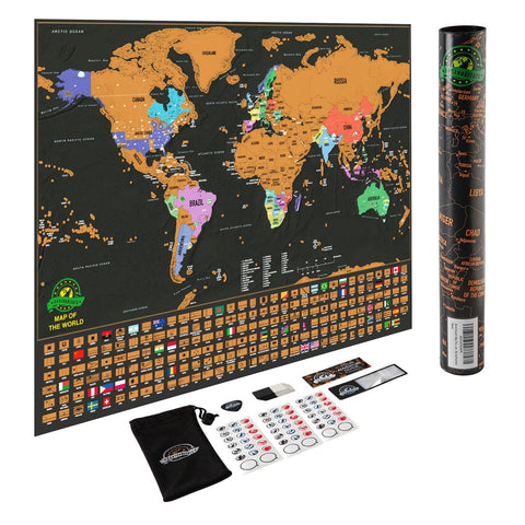 EARTHABITATS front packaging showing poster and accessories for immediate use