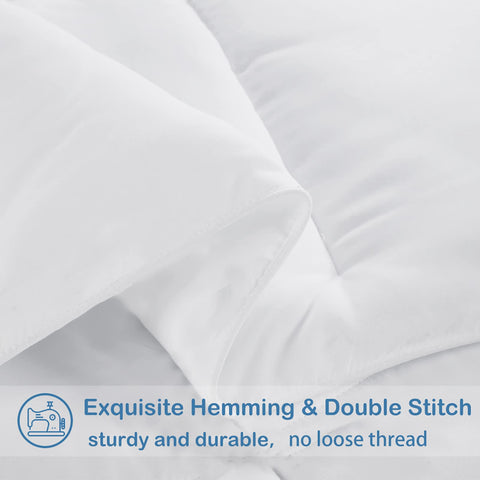 EASELAND on a Twin XL bed illustrating proper coverage and styling