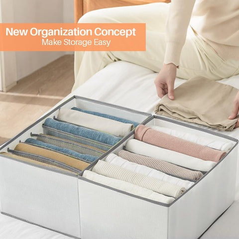 EASEVE foldable organizer laid flat showing compact storage when not in use