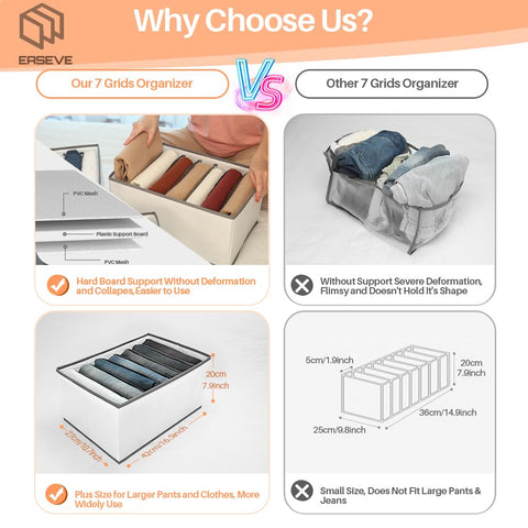 EASEVE under-bed organizer in use saving floor and closet space