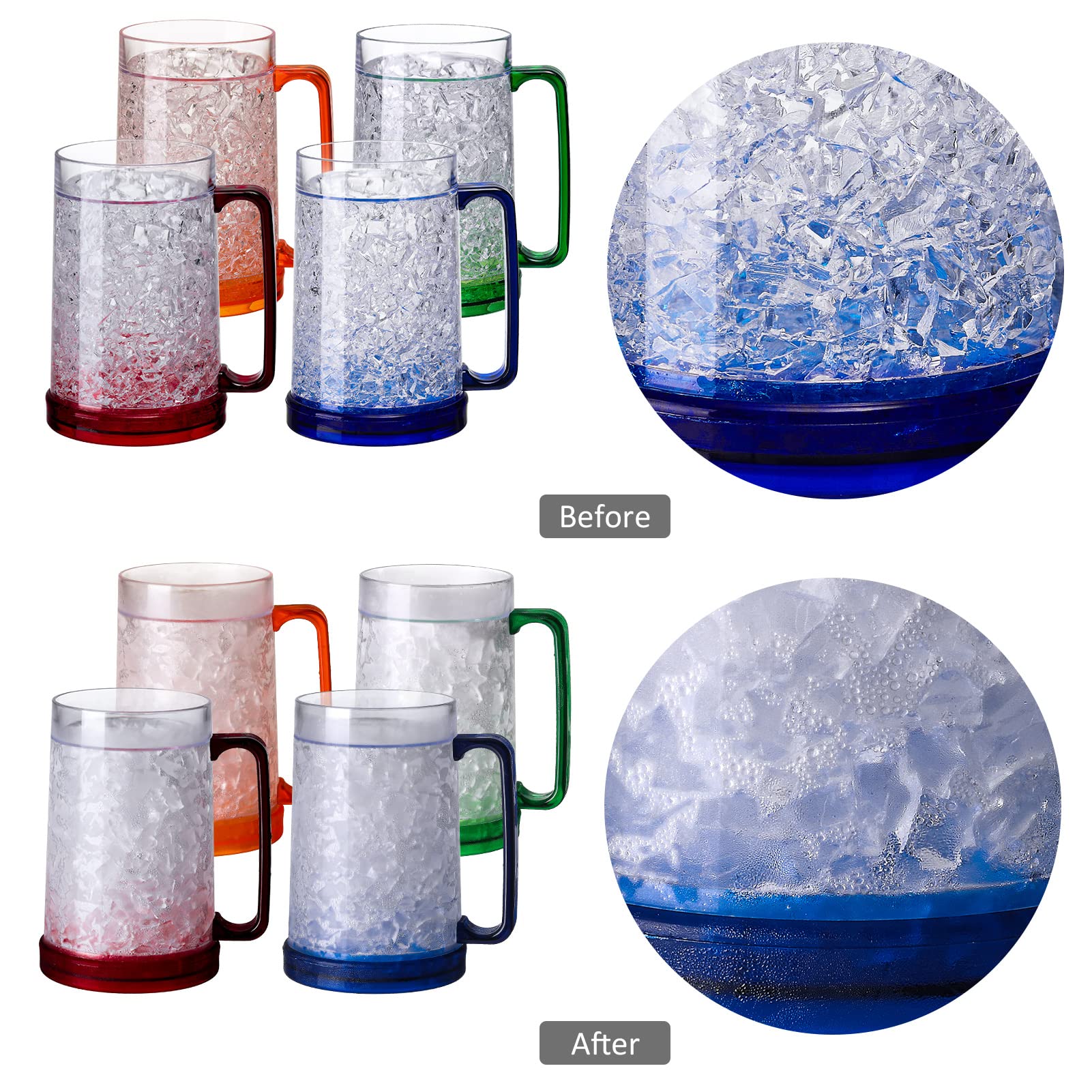 Easicozi top view showing handle and rim detail; comfortable grip and pour-friendly edge