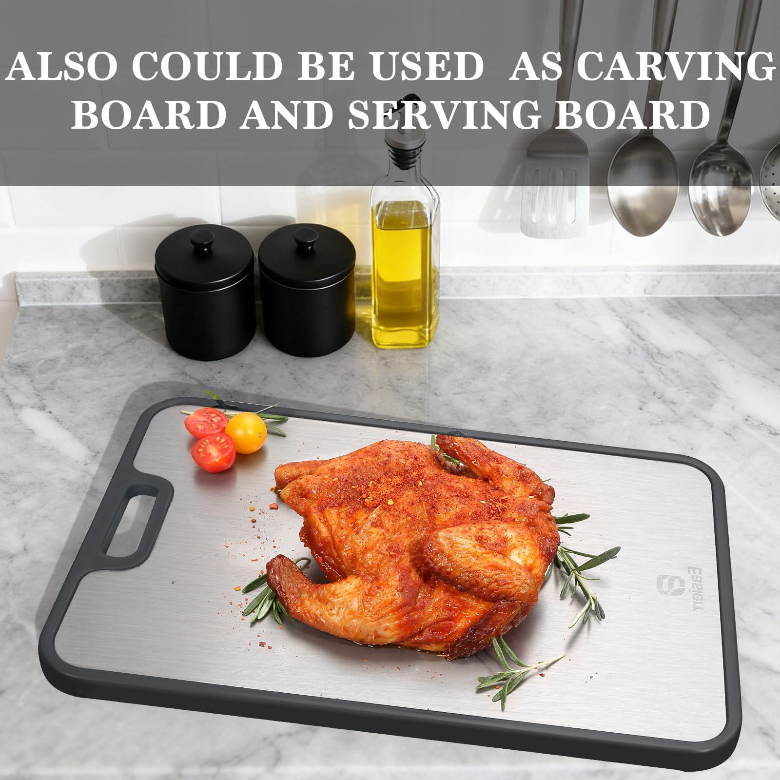 Easierr serving charcuterie display showcasing presentation and versatile entertaining