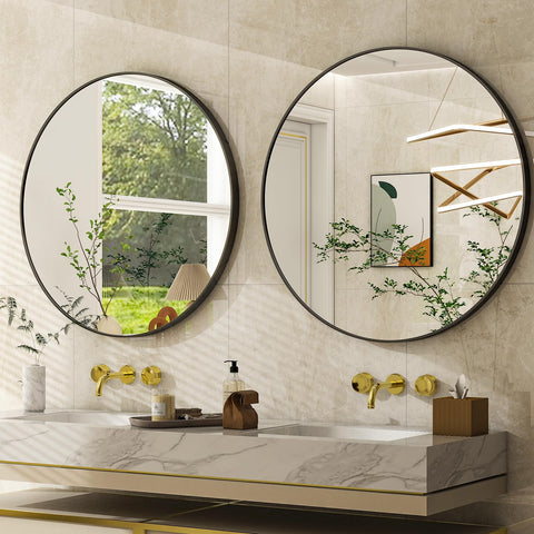 Easly mirror glass detail showing distortion-free reflection and clarity benefit