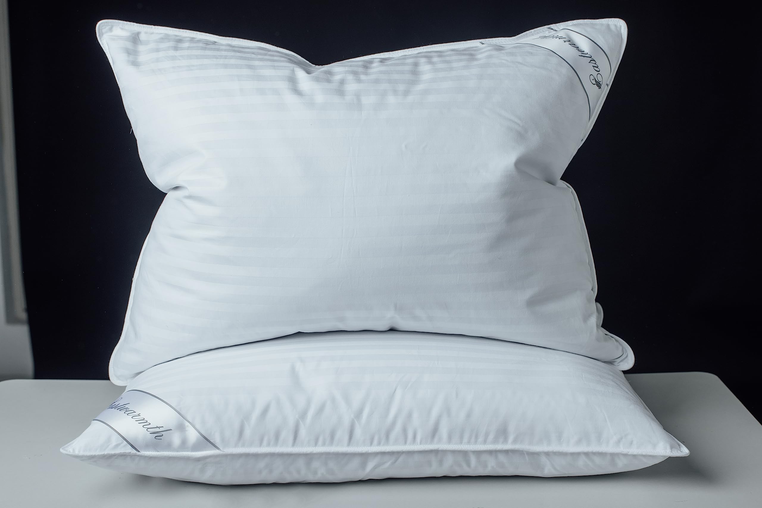 eastwarmth cotton stripe cover close-up highlighting soft breathable texture and quiet comfort