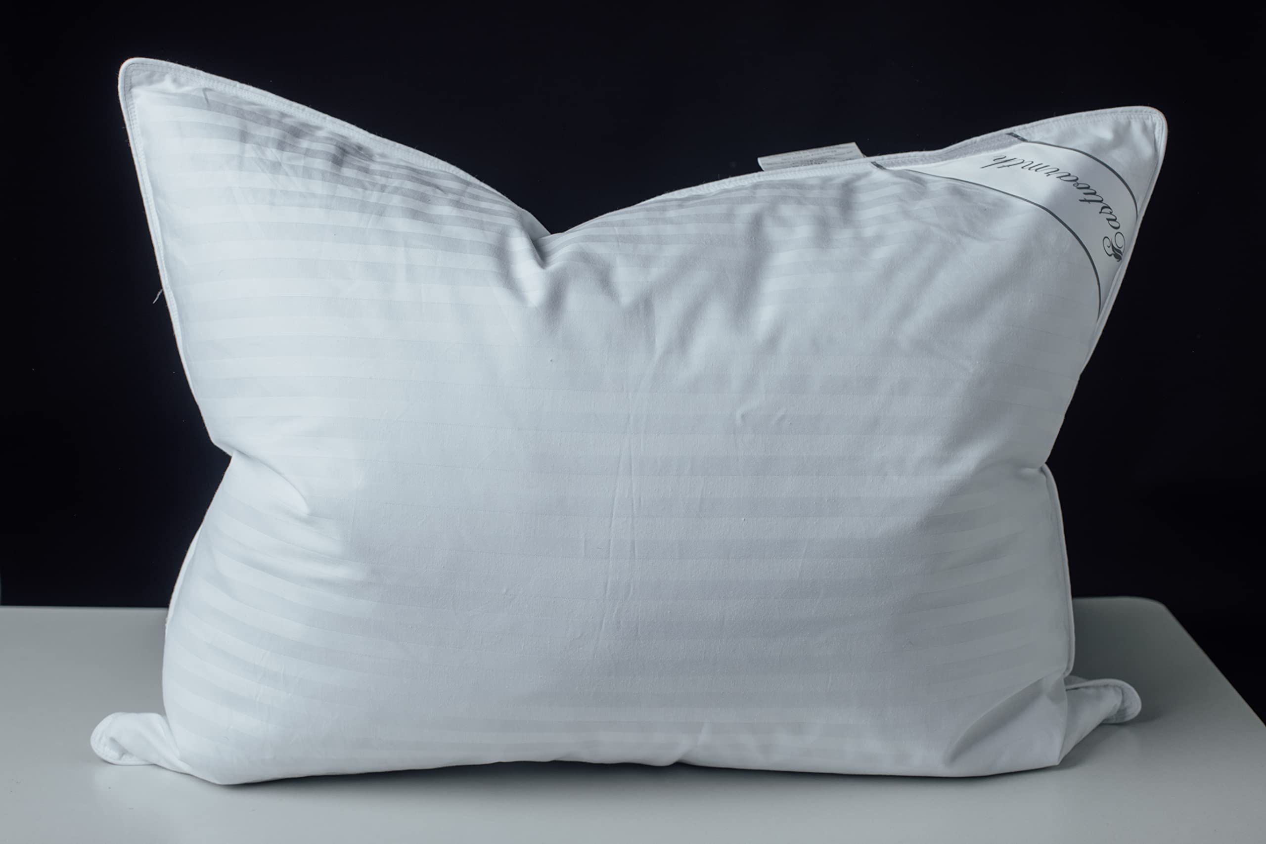 eastwarmth front packaging pillow showing new sealed bag and product benefit protection