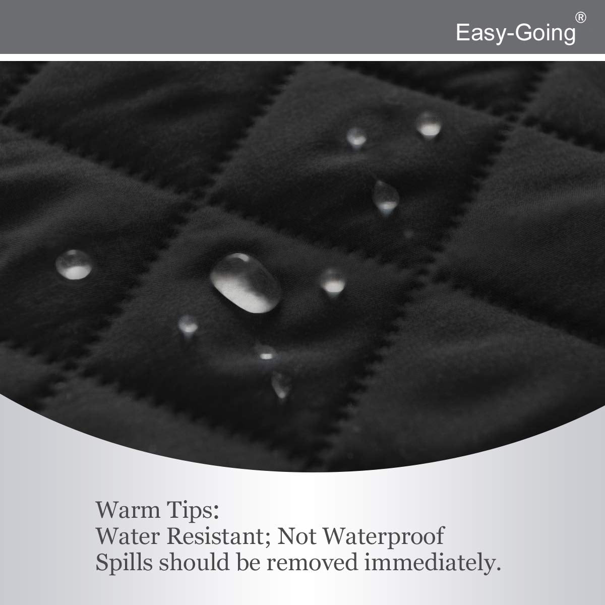 Easy-Going arm flap detail illustrating longer flap for tighter coverage