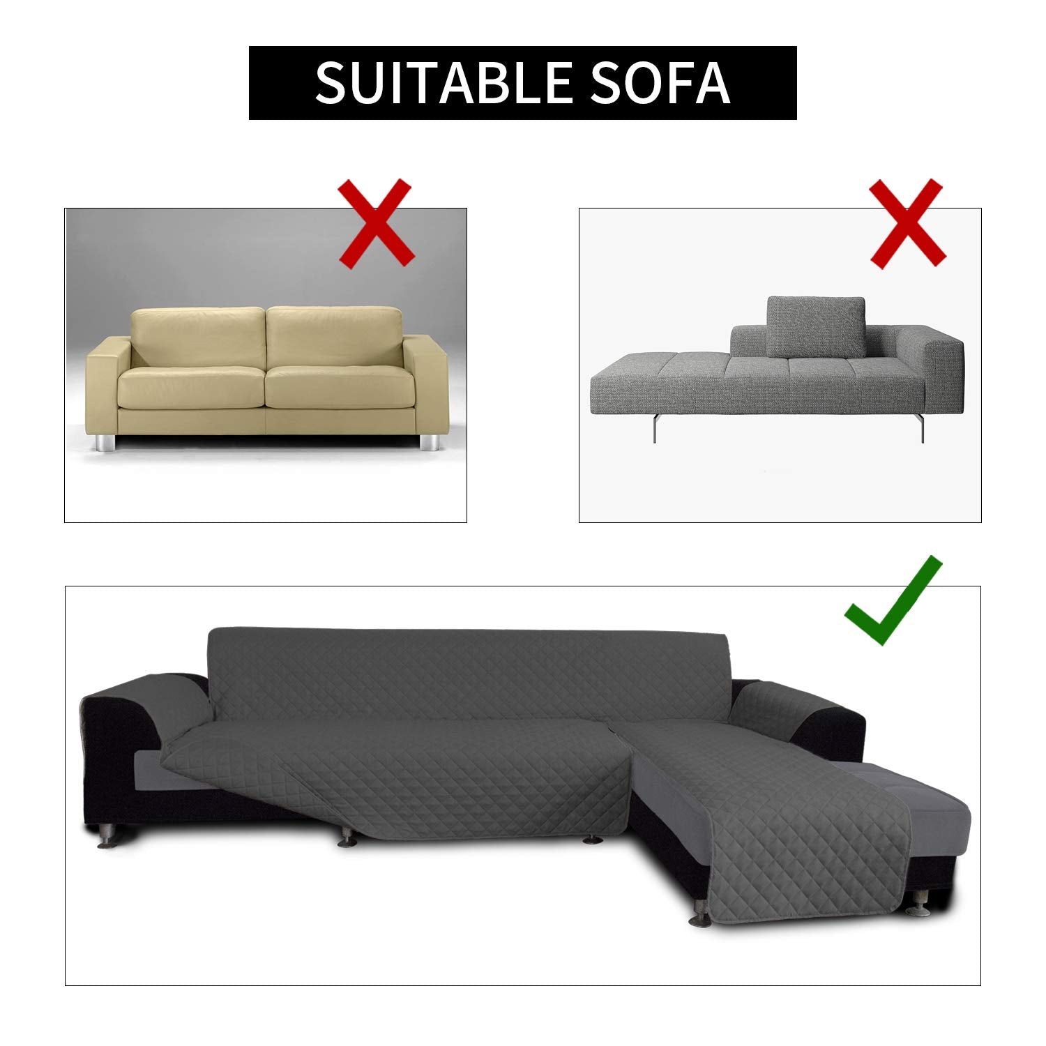 Easy-Going side angle of chaise fit showing coverage and comfortable silhouette