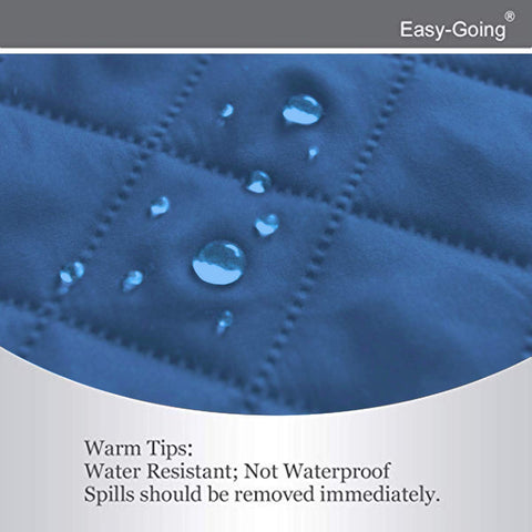 Easy-Going cover in use with dog demonstrating pet-friendly protection