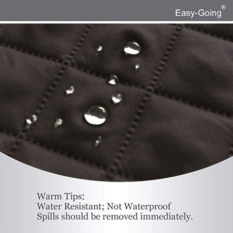 Easy-Going rear elastic band fitted across back demonstrating secure hold