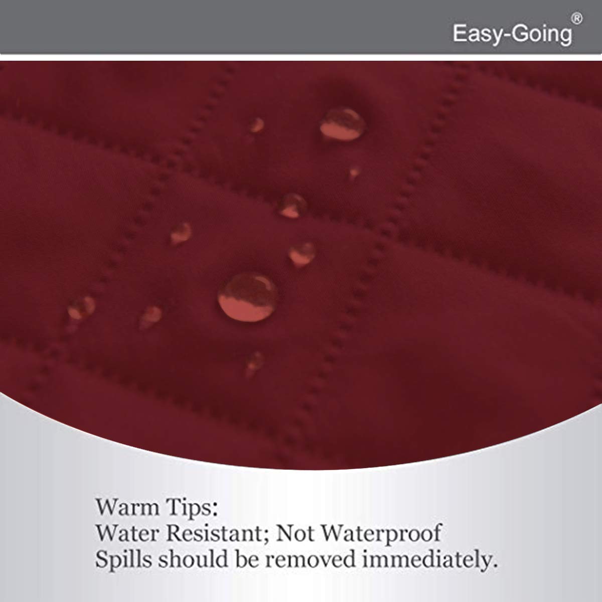 Easy-Going elastic strap fastened under sofa to prevent slipping