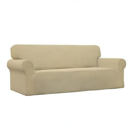 Easy-Going folded slipcover ready for storage saving space