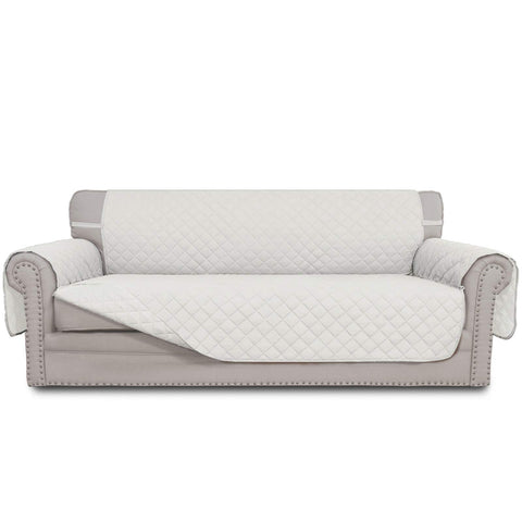 Easy-Going front view on three-cushion sofa showing protective fit