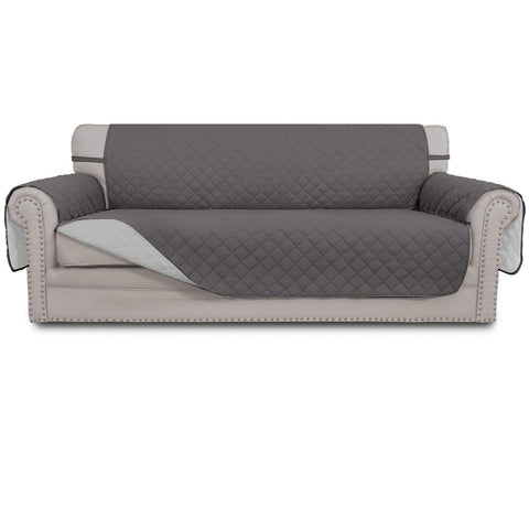 Easy-Going front view on three-cushion sofa showing full coverage and neat fit