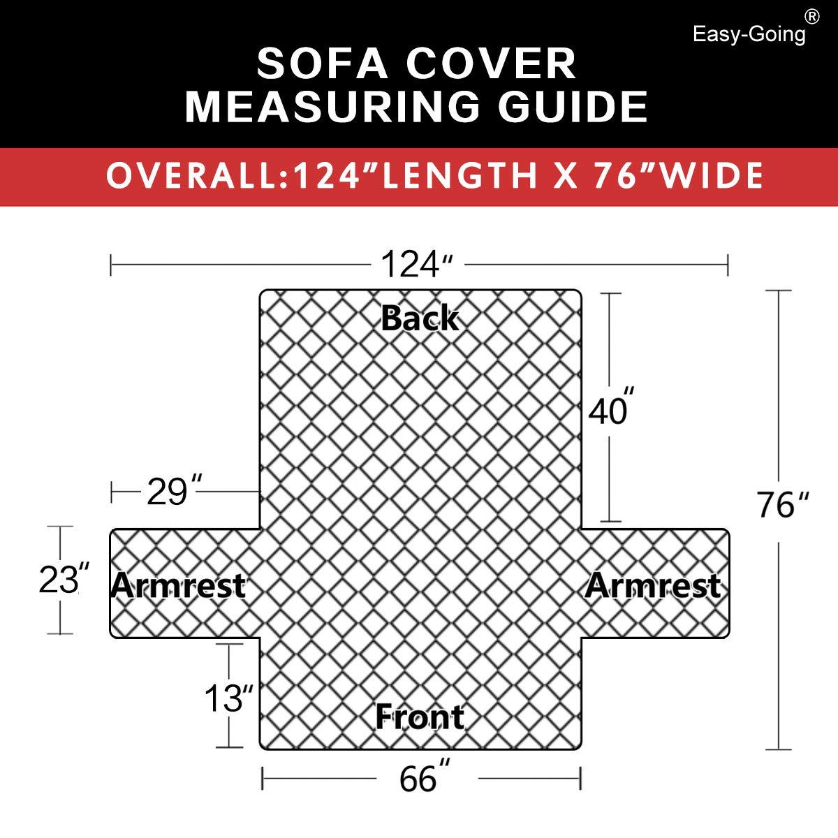 Easy-Going sofa cover in family living room protecting furniture benefit