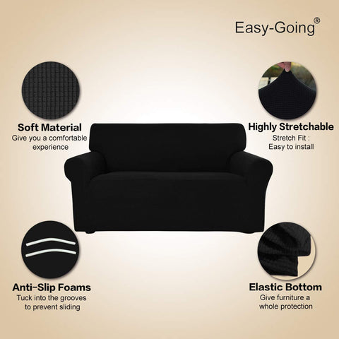 Easy-Going slipcover in living room setting showing modern style and easy refresh