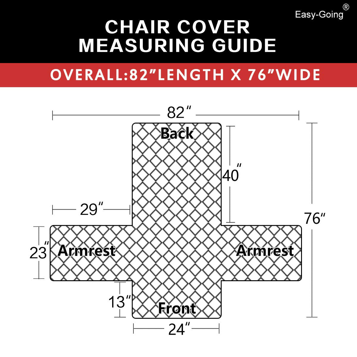 Easy-Going in use with pet protecting upholstery from hair and spills