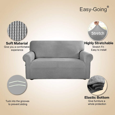 Easy-Going installation with foam anchors showing secure non-slip fit