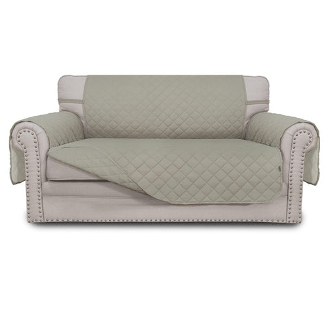 Easy-Going front view showing full loveseat coverage and protection