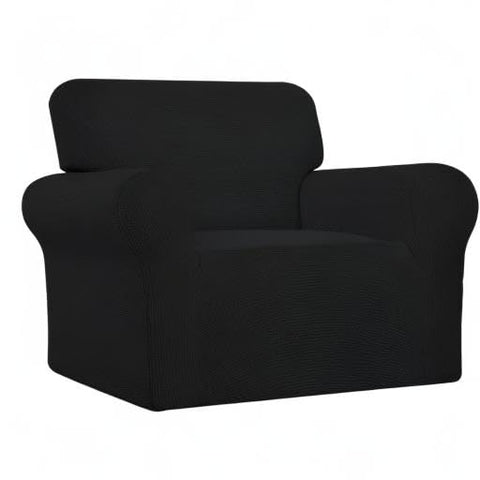 Easy-Going packaged slipcover with label showing care instructions