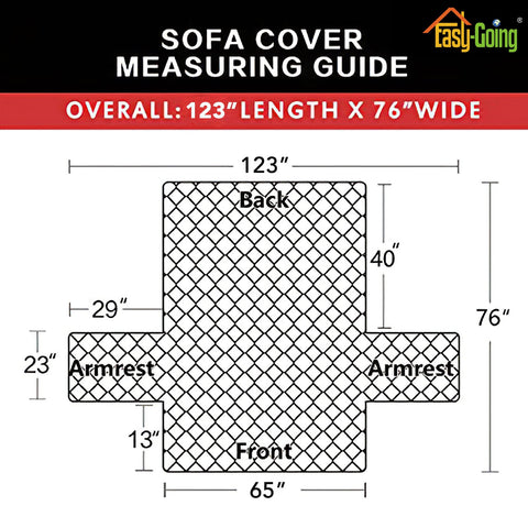 Easy-Going size comparison with tape measure for correct fit