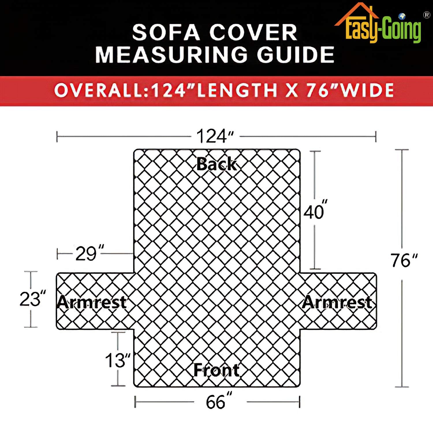 Easy-Going measuring seat width to ensure correct 66-inch fit and proper selection