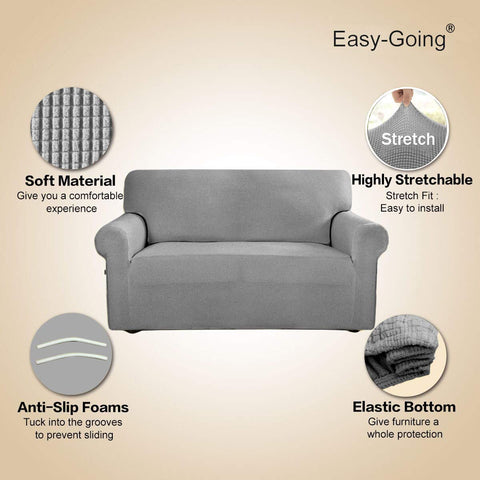 Easy-Going side profile showing snug fit over armrest for protected arms