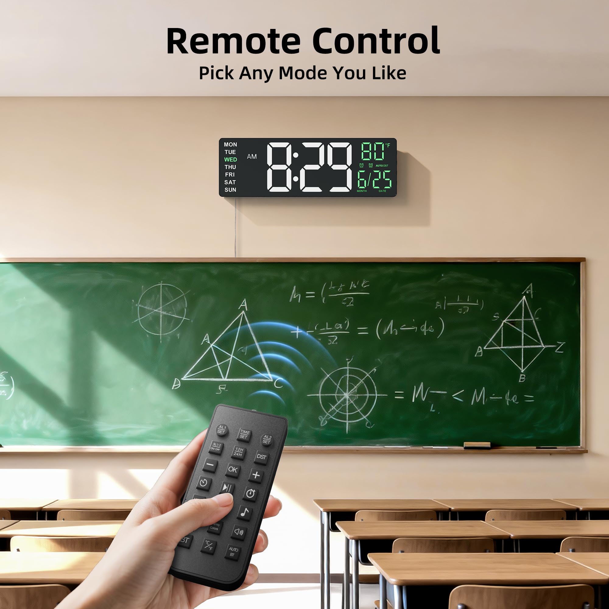 EASYERA night mode glowing softly with ten-level night light for comfortable evenings