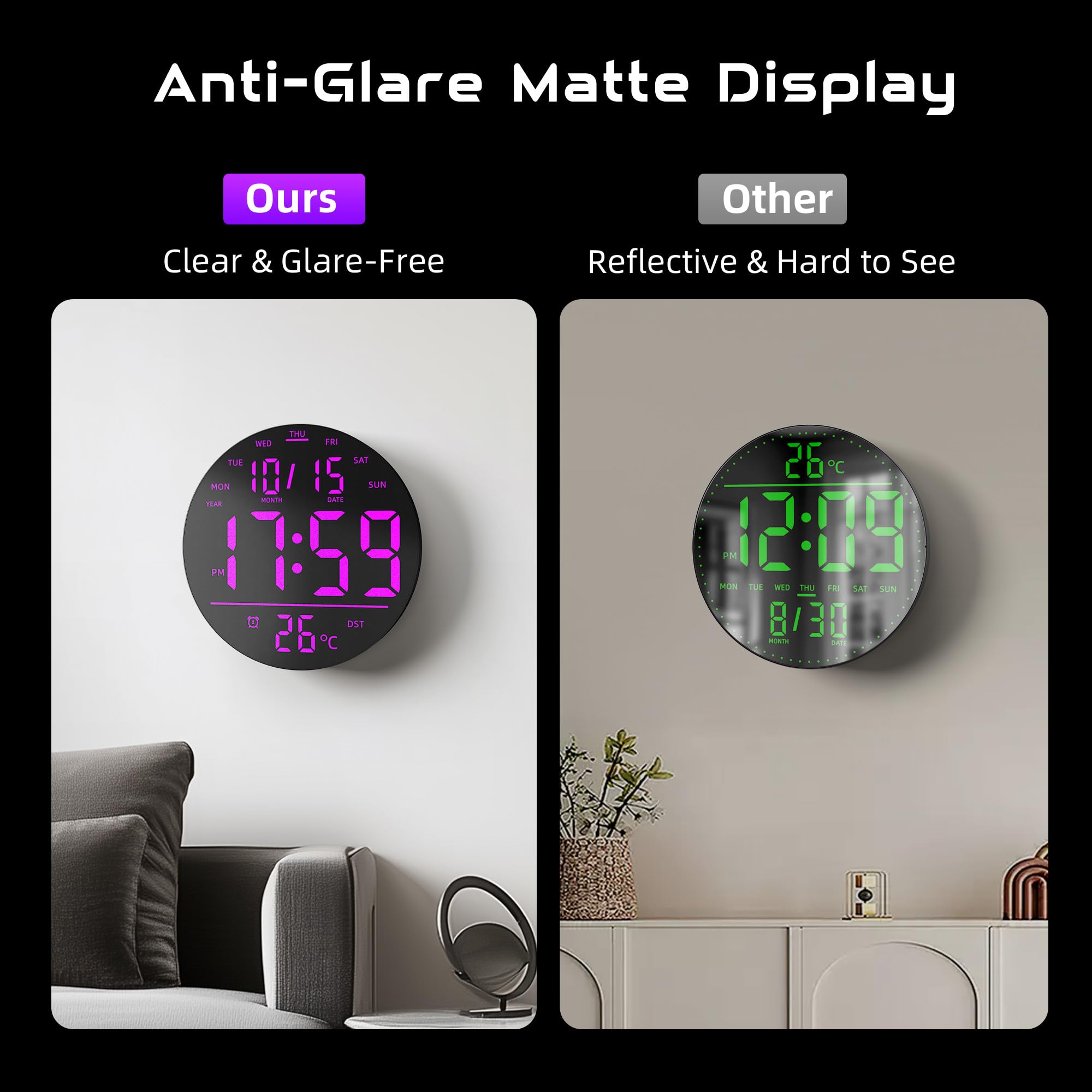 EASYERA remote control showing simple buttons for lights and alarms convenience