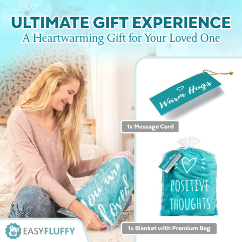 EasyFluffy gift card and organza bag presenting thoughtful ready-to-give appeal