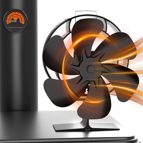 Easywave front view on stove showing neat placement and efficient airflow