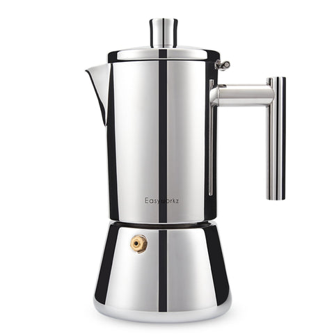 Easyworkz Diego front view showing elegant stainless steel and ergonomic handle benefit